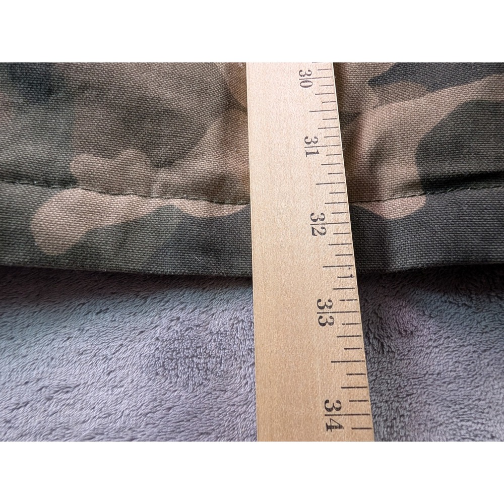 Dickies Mens Camo Hooded Shirt Jacket 2XL Quilted Lining Canvas Workwear Coat - Picture 11 of 12